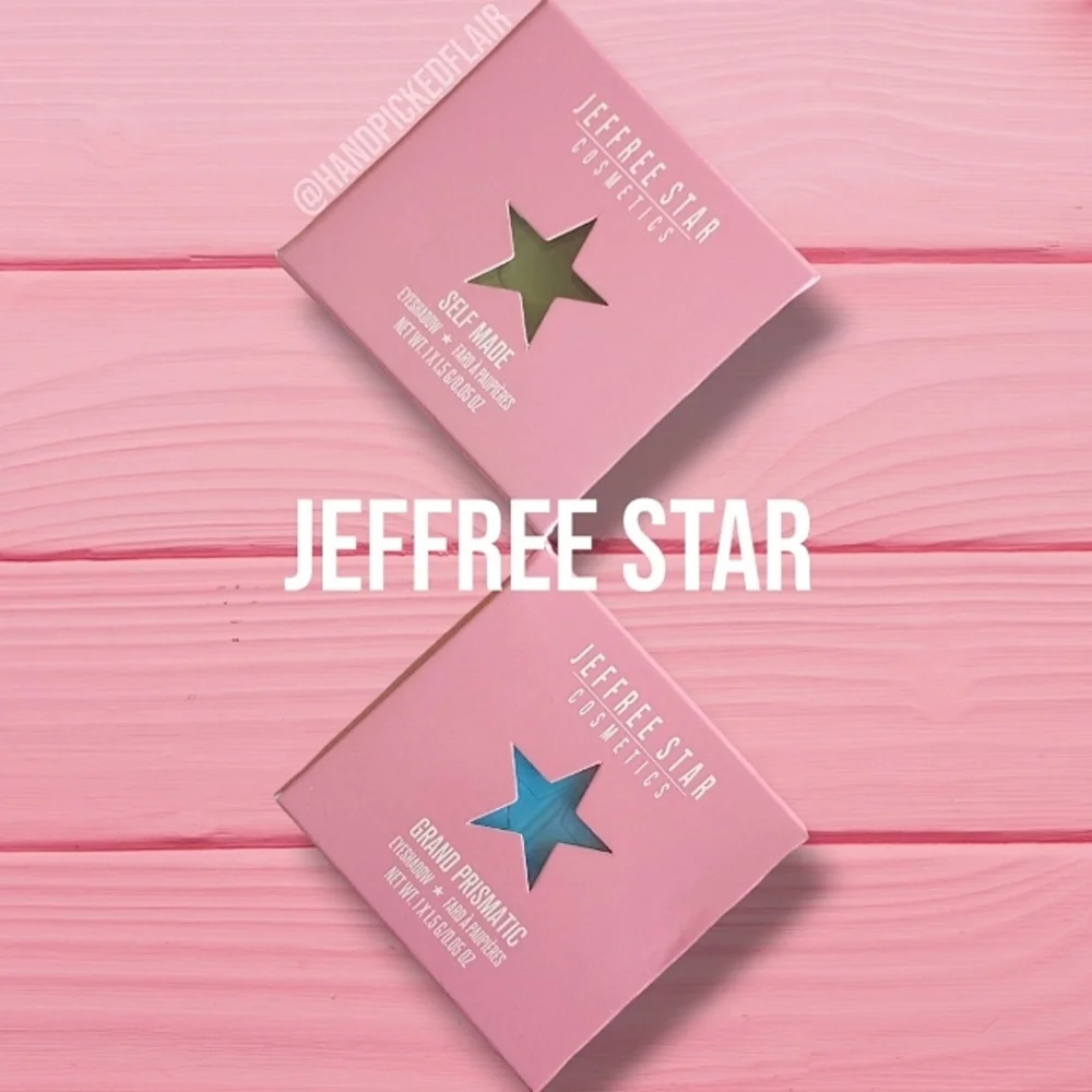 Jeffree Star Artistry Series Eyeshadow Singles (2) Self Made & Grand Prismatic